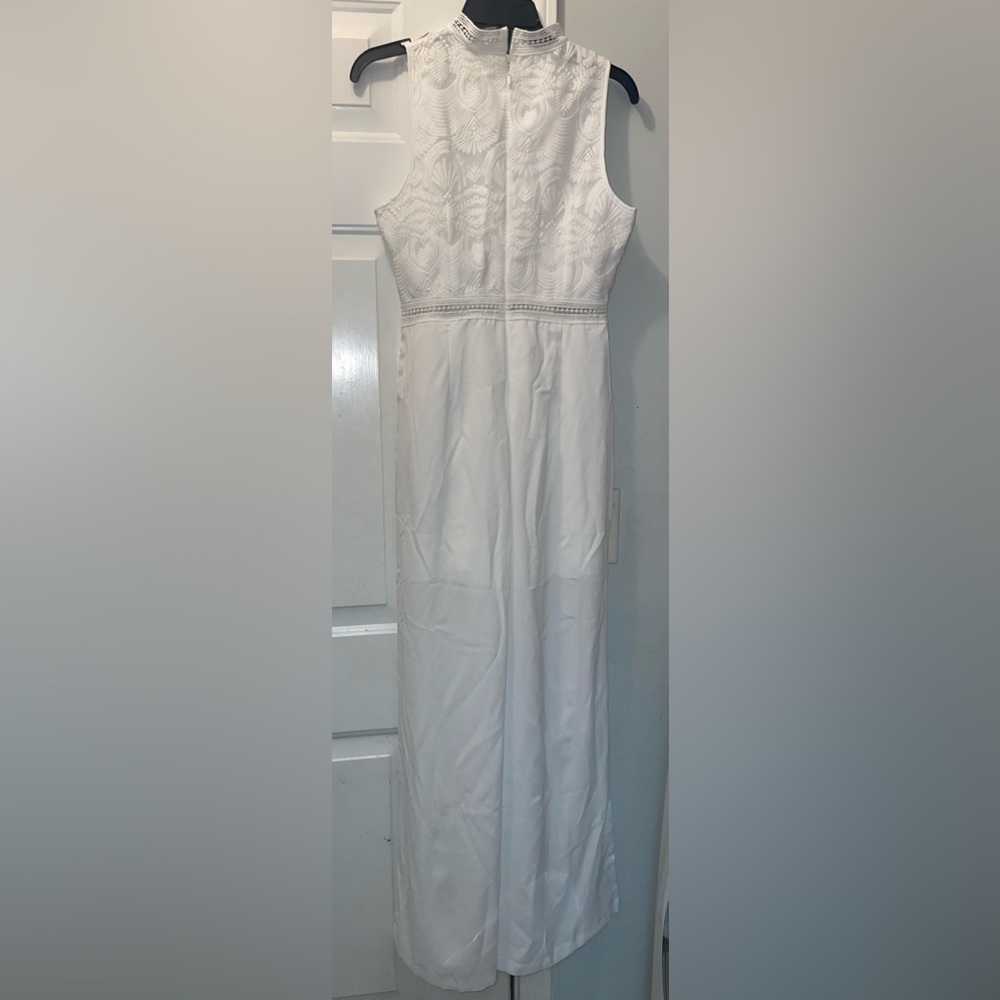 SHEIN White Sleeveless Jumpsuit